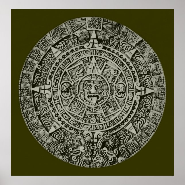 Poster calendrier maya (Devant)