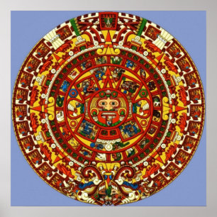 Poster calendrier maya