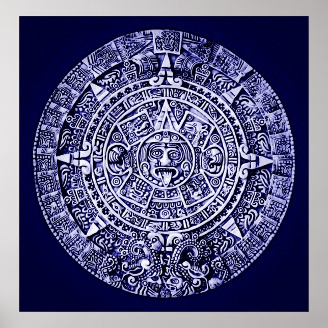 Poster calendrier maya (Devant)