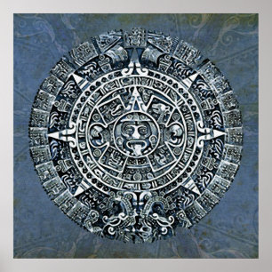 Poster Calendrier maya / Maya Kalender