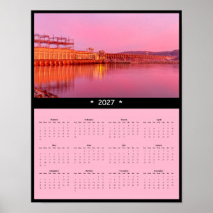 Poster Calendrier mural Conowingo 2027 - Lever de soleil