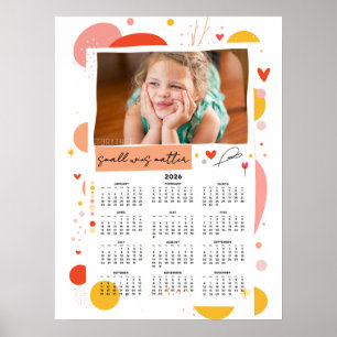 Poster Calendrier Photo 2026 Petites Victoires Importent 