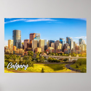 Poster Calgary, Alberta, Canada