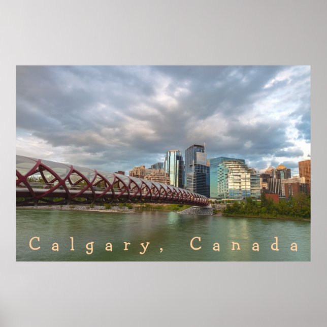 Poster Calgary, Canada (Devant)