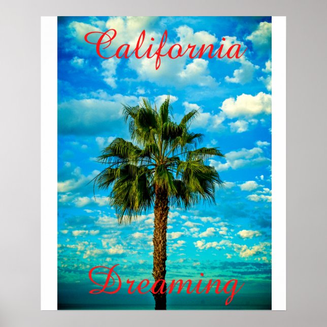 Poster California Dream (Devant)