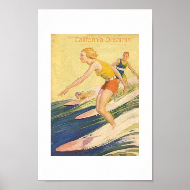 Poster California Dreamin' (Devant)