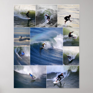 Poster California Surfers