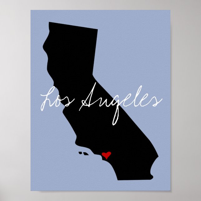 Poster California Town (Devant)