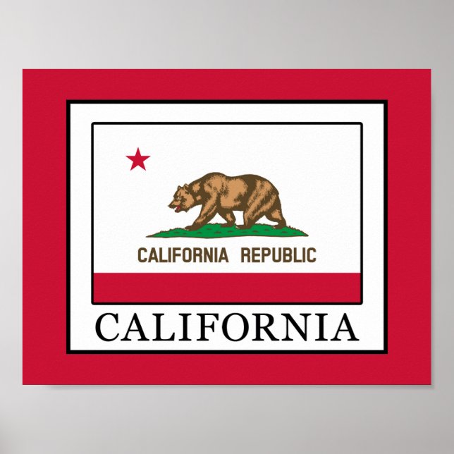 Poster Californie (Devant)