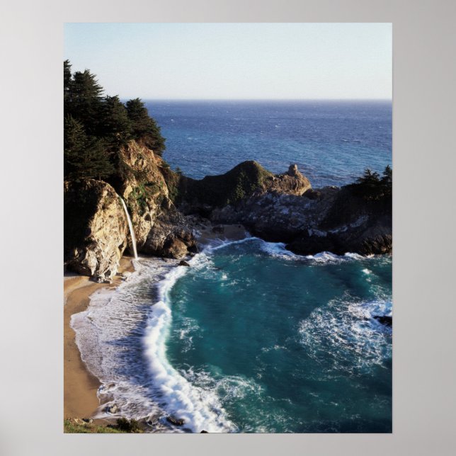 Poster Californie, Big Sur Coast, Central Coast 2 (Devant)