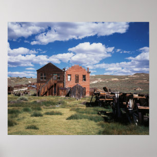 Poster Californie, Bodie State Historic Park, Un vieux