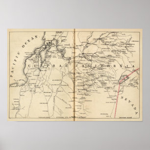 Poster Californie centrale