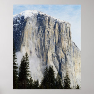 Poster Californie, Montagnes de la Sierra Nevada, Yosemit