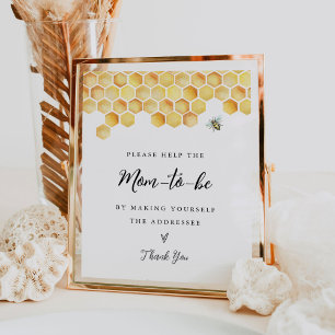 Poster CALLA Bee Adresse le panneau Enveloppe