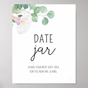 Poster Calla - idées de soirée en amoureux. Jeu de jar de