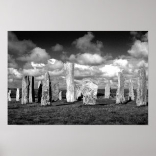 Poster callanish-b&w