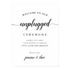 Calligraphie noir et blanc Signal Mariage débranch