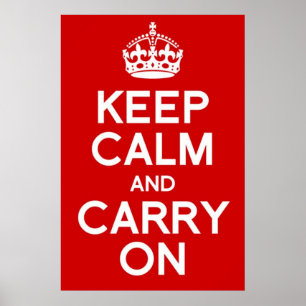 POSTER CALME CLASSIQUE ET POURSUIVI