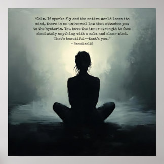 Poster calme (porte 1051)