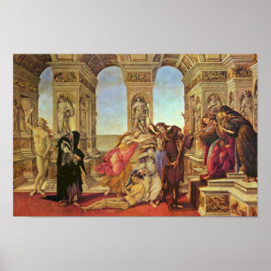 Poster Calumny Of Apelles By Botticelli Sandro