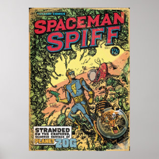 Poster Calvin Le Spaceman Spiffy