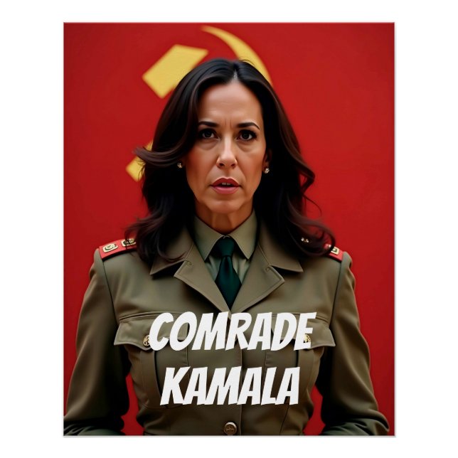 Poster Camarade Kamala 2024 (Devant)