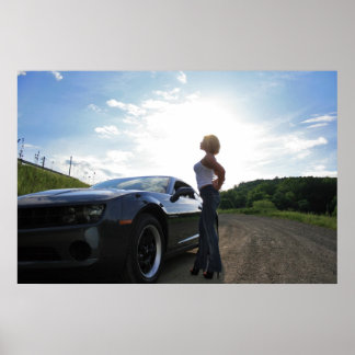 Poster Camaro Girl