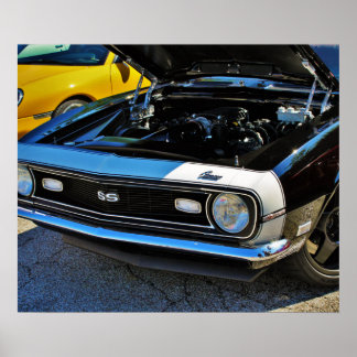 Poster Camaro SS 1969