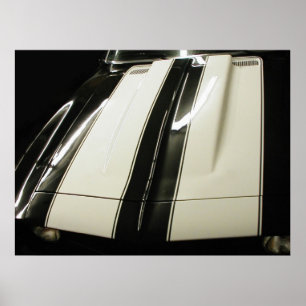 Poster Camaro Stripes