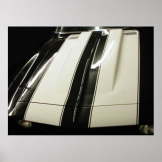 Poster Camaro Stripes