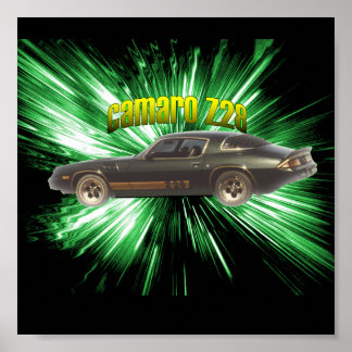 Poster Camaro Z28