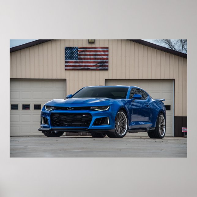 Poster Camaro ZL1 (Devant)