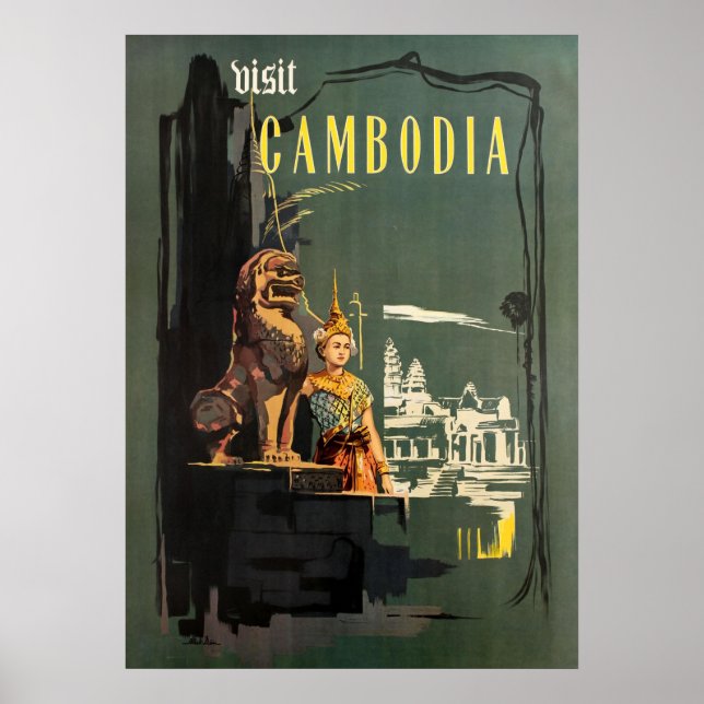 POSTER CAMBODGE (Devant)