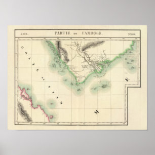 Poster Cambodge, Asie 110