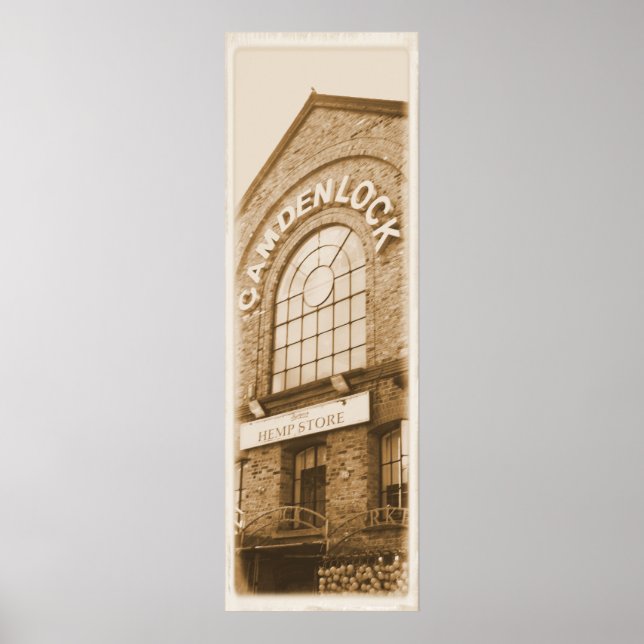 Poster Camden Lock - Londres (Devant)