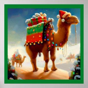 Poster Camel de Noël 2