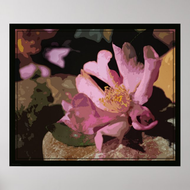 Poster Camellia Art Print -24x20 -autres tailles disponib (Devant)