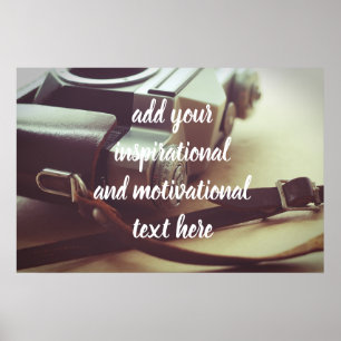 Poster Caméra rétro