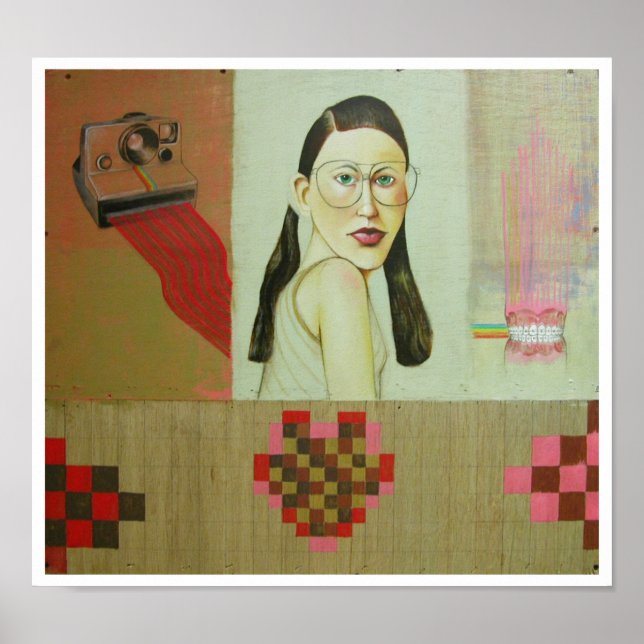 Poster caméra timide (Devant)