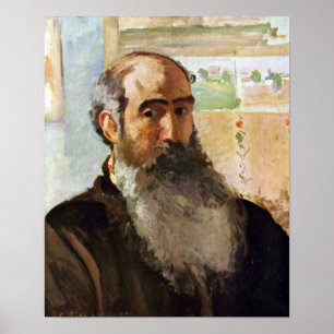 Poster Camille Pissarro - Autoportrait