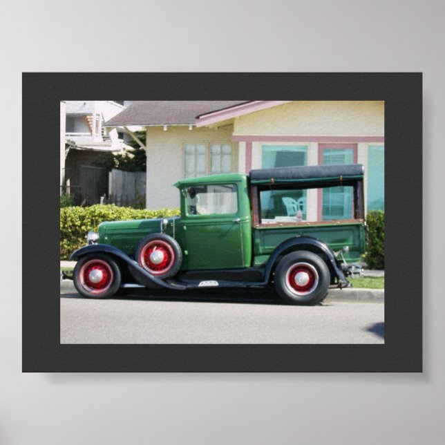 Poster camion antique (Devant)