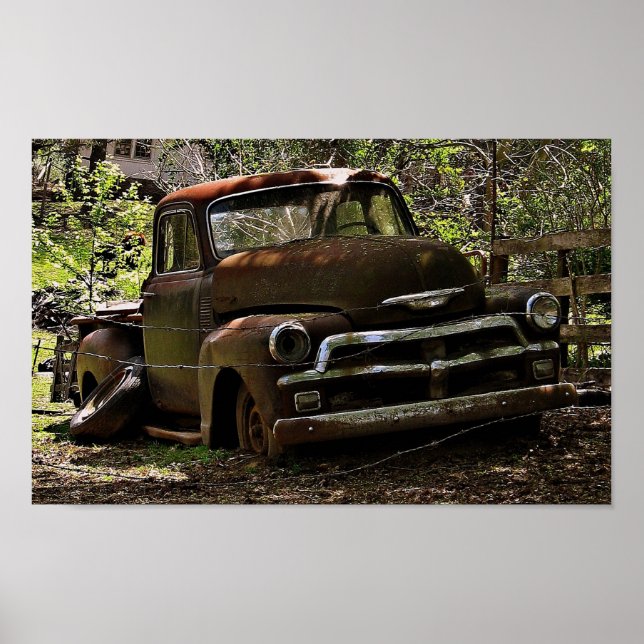 Poster Camion antique (Devant)