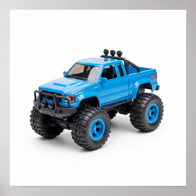 Poster Camion Blue Pickup (Devant)