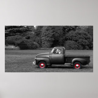 Poster Camion Chevy 3100