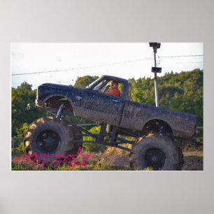Poster Camion de boue