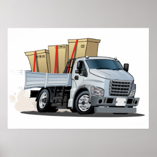 Poster Camion de dessin