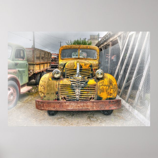POSTER CAMION DODGE 1946 (Devant)