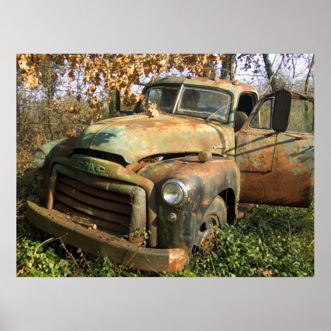 Poster Camion GMC (Devant)