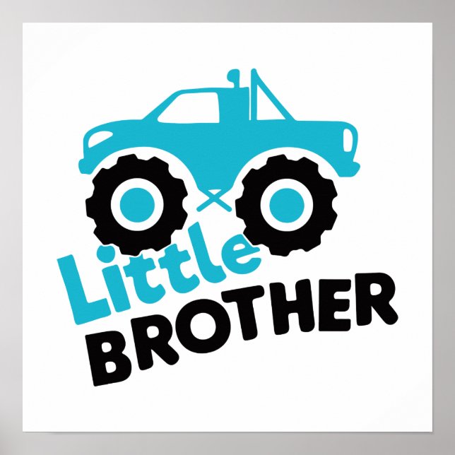 Poster Camion Little Brother Monster (Devant)