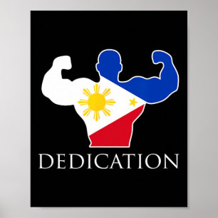 Poster Camion philippin d'haltérophilie Philippines